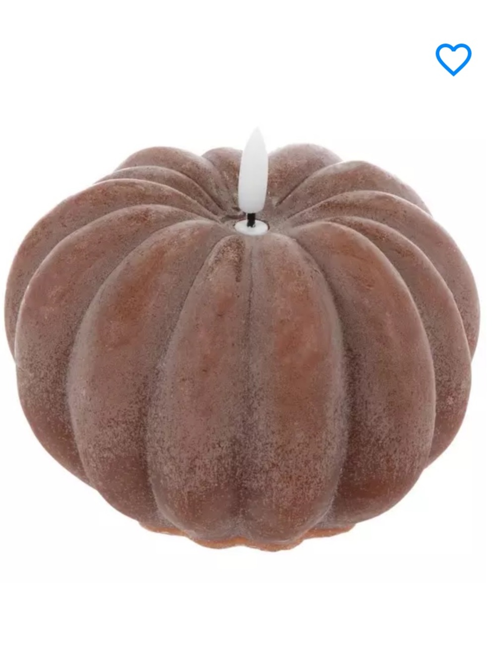 Viral Hobby Lobby Brown LED Pumpkin Candle Fall 2026 - Picture 2 of 6